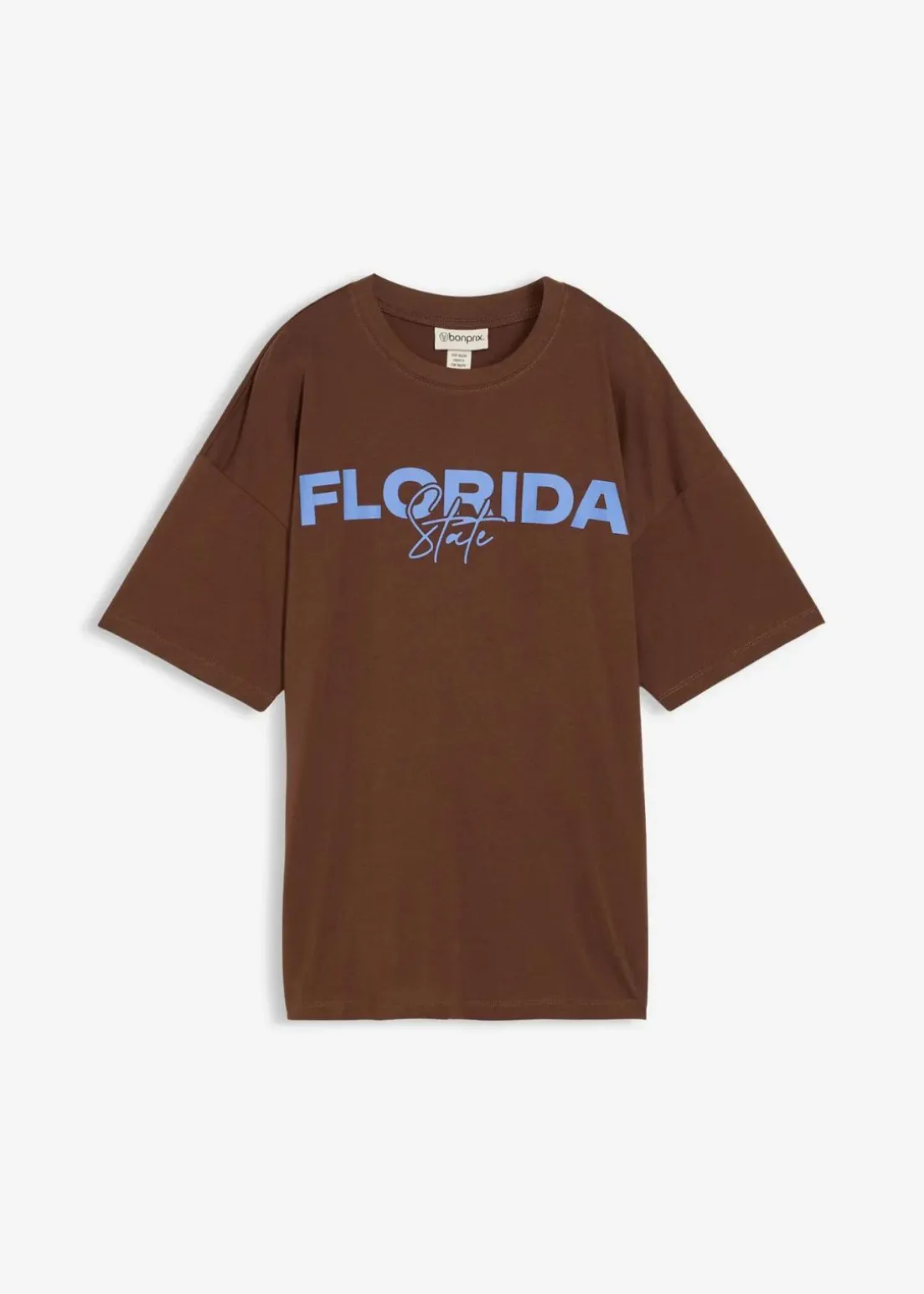 Oversize T-Shirt aus reiner Bio-Baumwolle