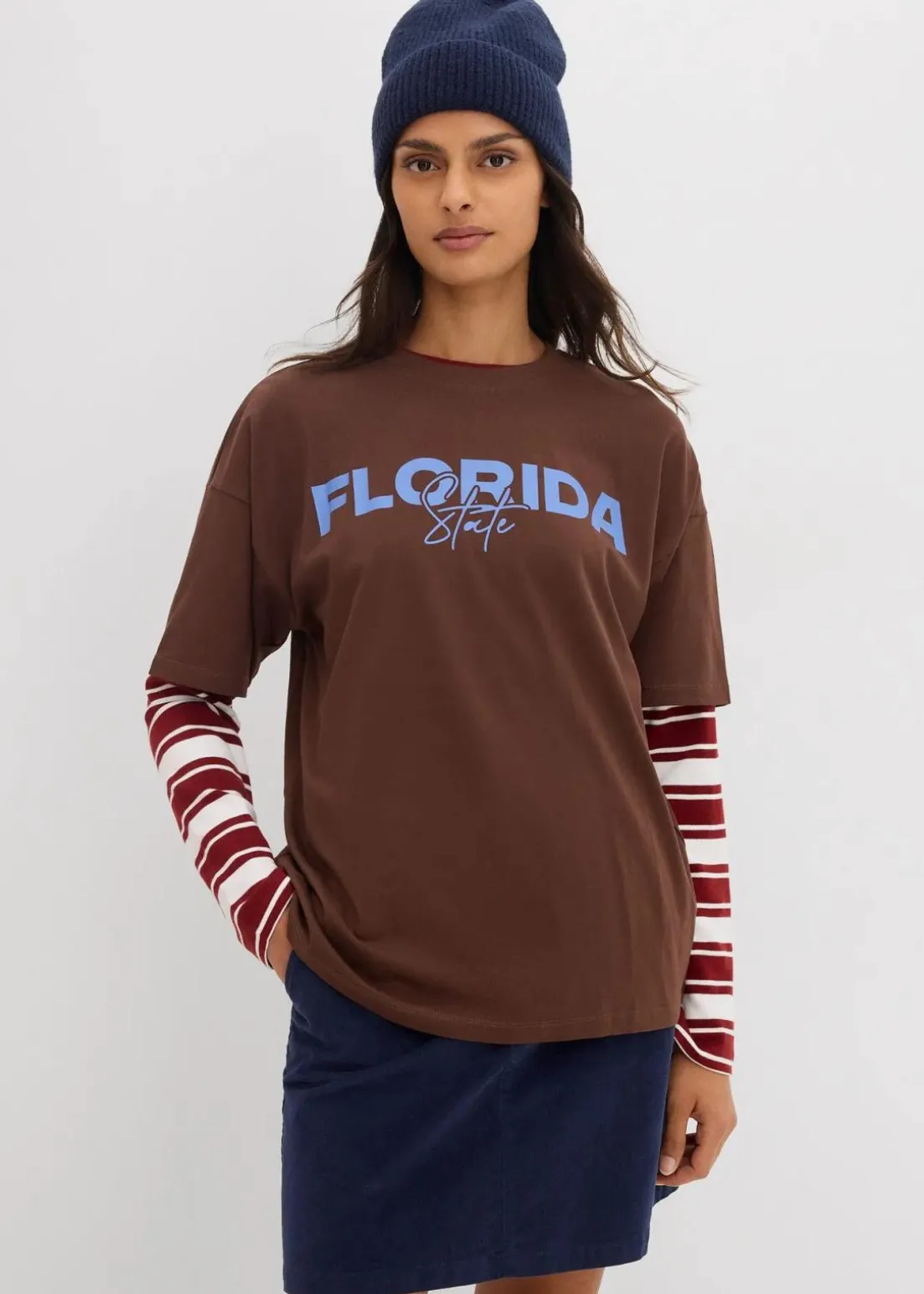 Oversize T-Shirt aus reiner Bio-Baumwolle