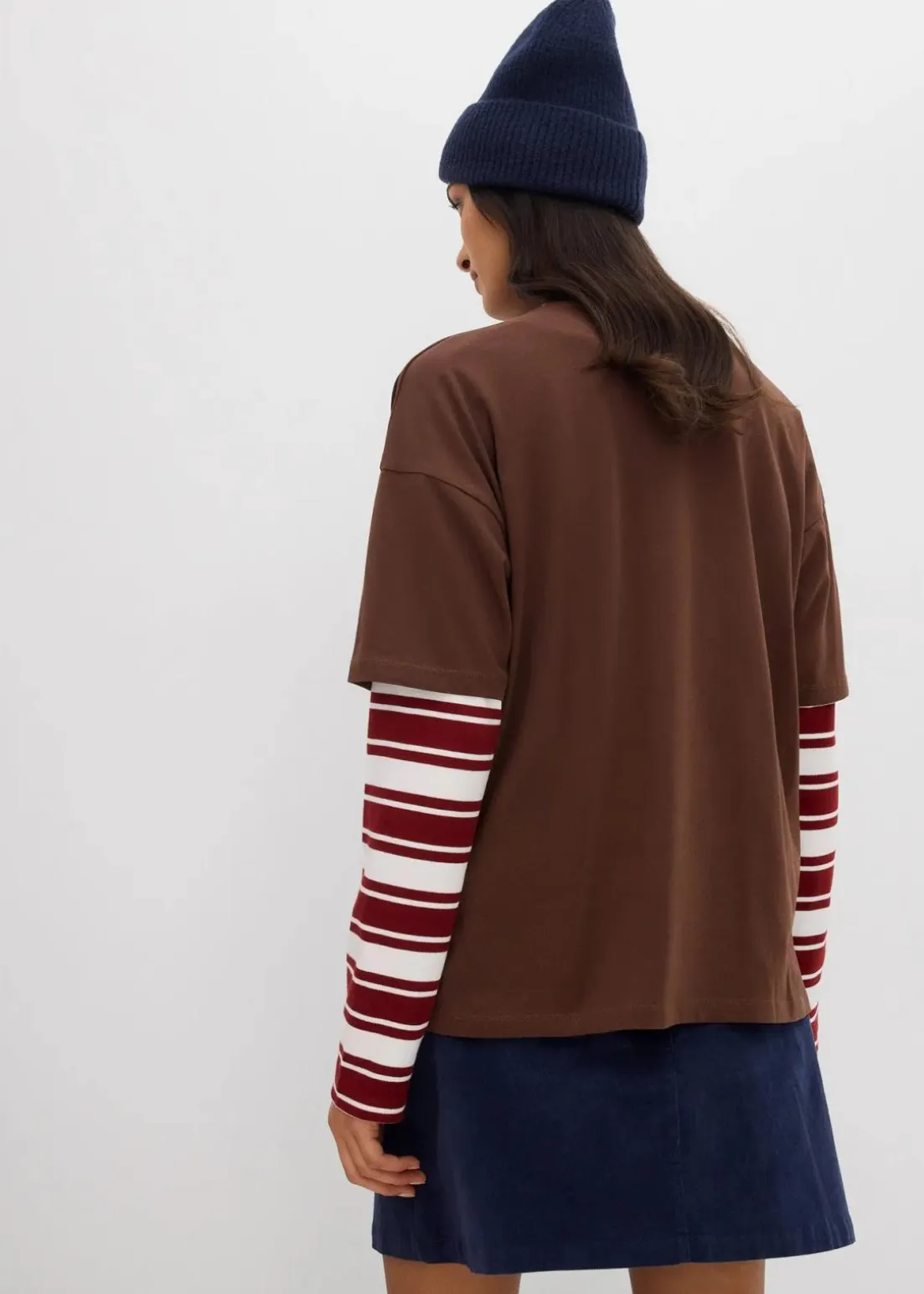 Oversize T-Shirt aus reiner Bio-Baumwolle