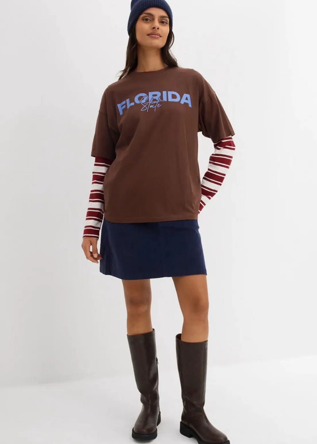 Oversize T-Shirt aus reiner Bio-Baumwolle