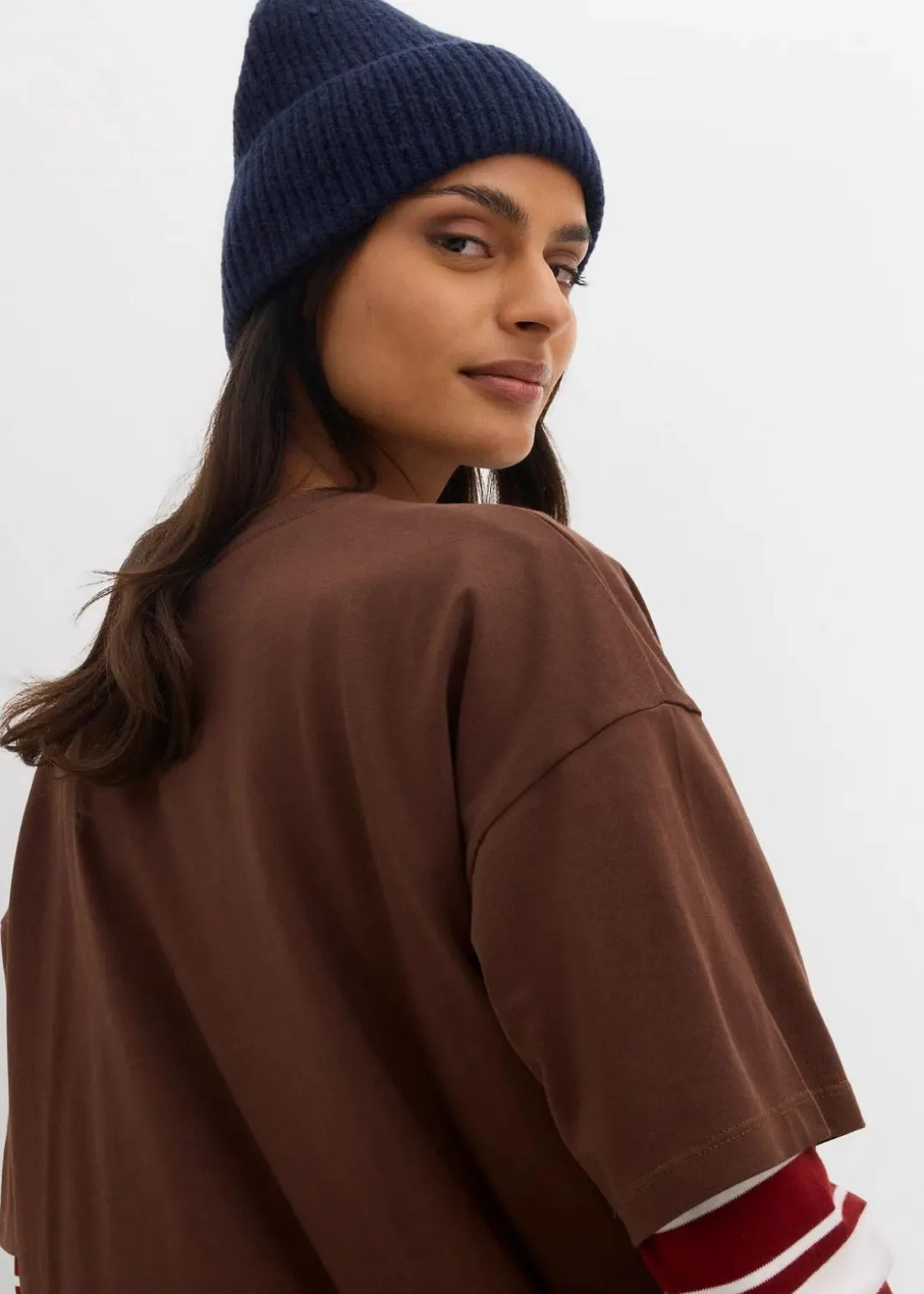 Oversize T-Shirt aus reiner Bio-Baumwolle