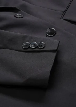 Oversize-Blazer mit leichten Schulterpolstern