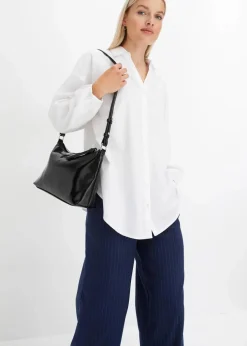 Oversize-Bluse aus reiner Baumwolle