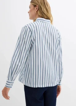 Oversize-Bluse aus reiner Baumwolle