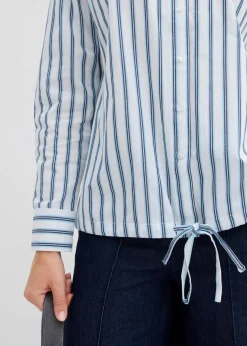 Oversize-Bluse aus reiner Baumwolle