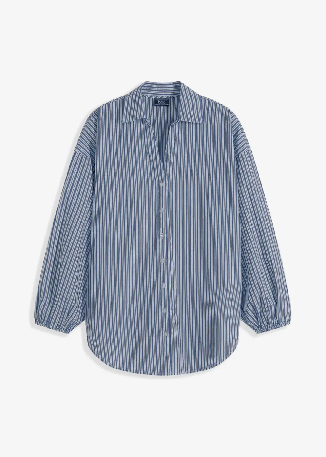 Oversize-Bluse aus reiner Baumwolle