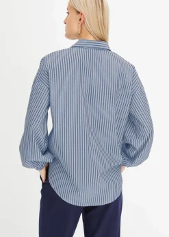 Oversize-Bluse aus reiner Baumwolle