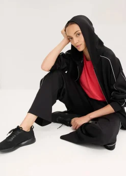 Oversized Funktions-Kapuzenjacke, schnelltrocknend