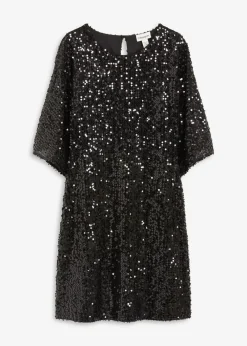 Oversized Paillettenkleid