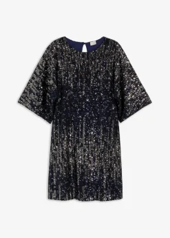 Oversized Paillettenkleid
