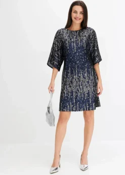 Oversized Paillettenkleid