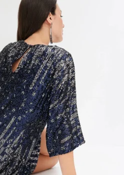 Oversized Paillettenkleid