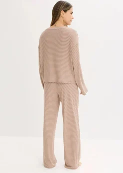 Oversized Pyjama aus weicher Baumwolle