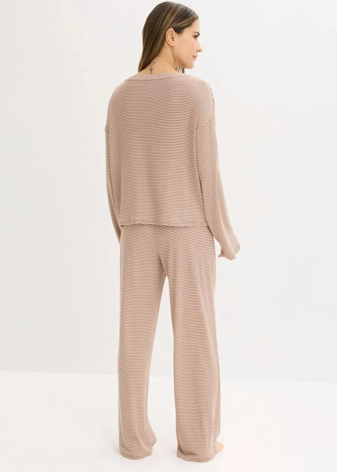 Oversized Pyjama aus weicher Baumwolle