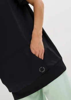 Oversized Sport-Shirt mit Kapuze, schnelltrocknend