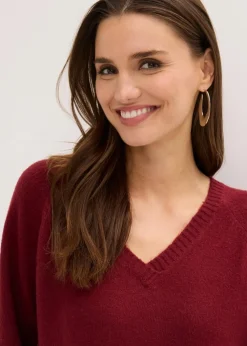 Oversized Strickkleid in Midilänge