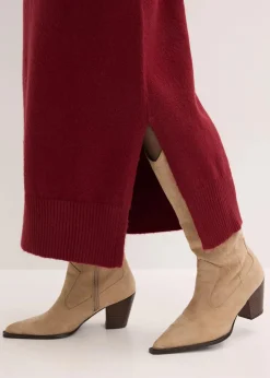 Oversized Strickkleid in Midilänge