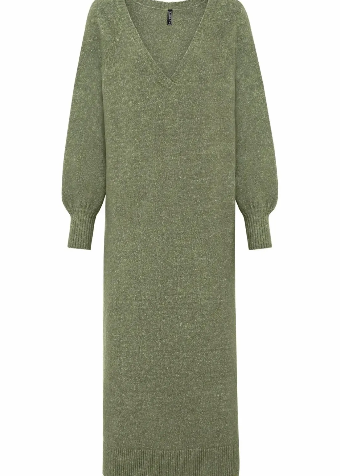 Oversized Strickkleid in Midilänge