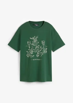 Oversized T-Shirt aus Bio-Baumwolle