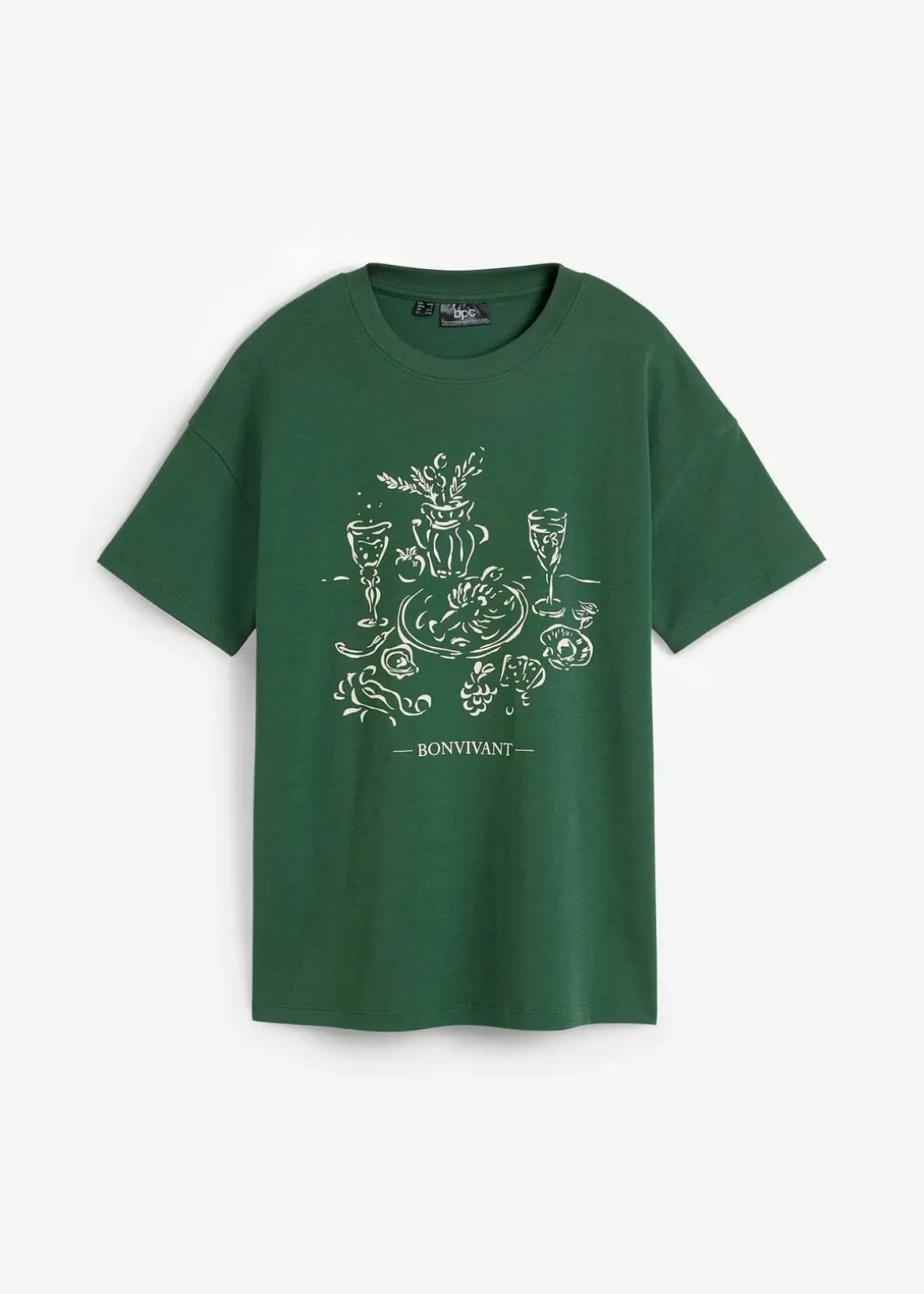 Oversized T-Shirt aus Bio-Baumwolle