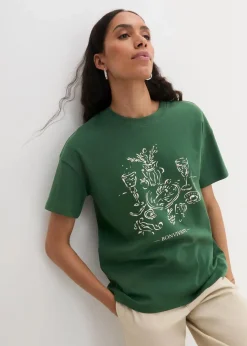 Oversized T-Shirt aus Bio-Baumwolle