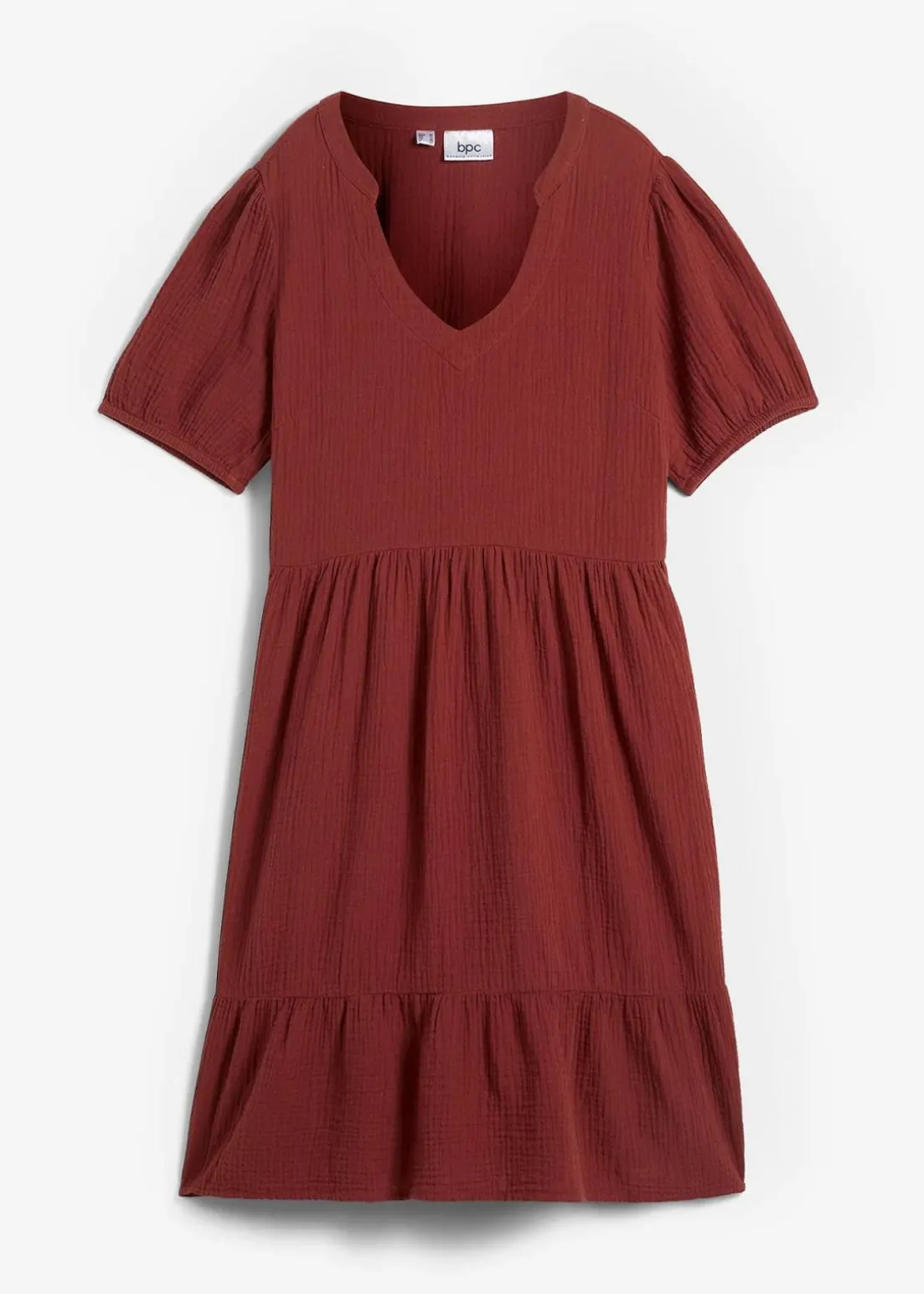 Oversized-Kleid aus Baumwoll-Musselin