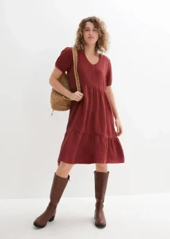 Oversized-Kleid aus Baumwoll-Musselin