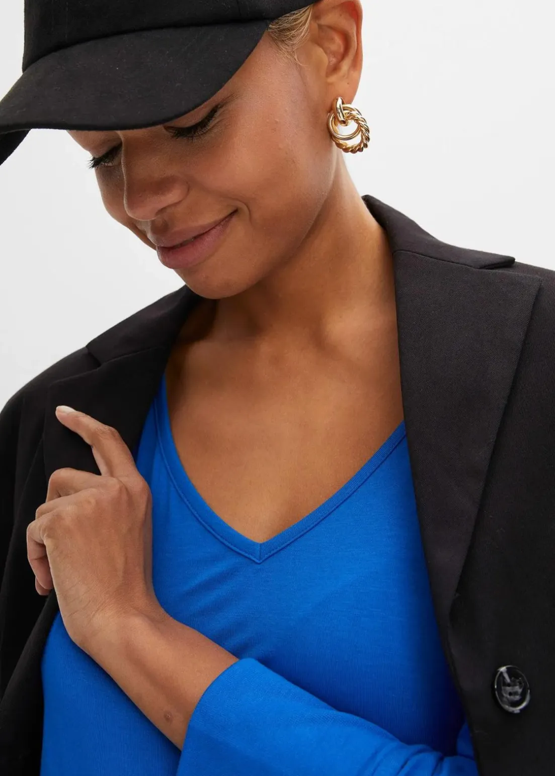 Oversized-Shirt aus fließender Viskose