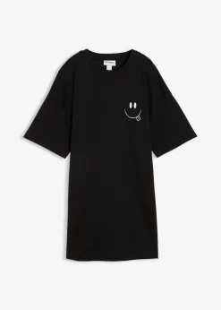 Oversize-Longshirt aus reiner Bio-Baumwolle