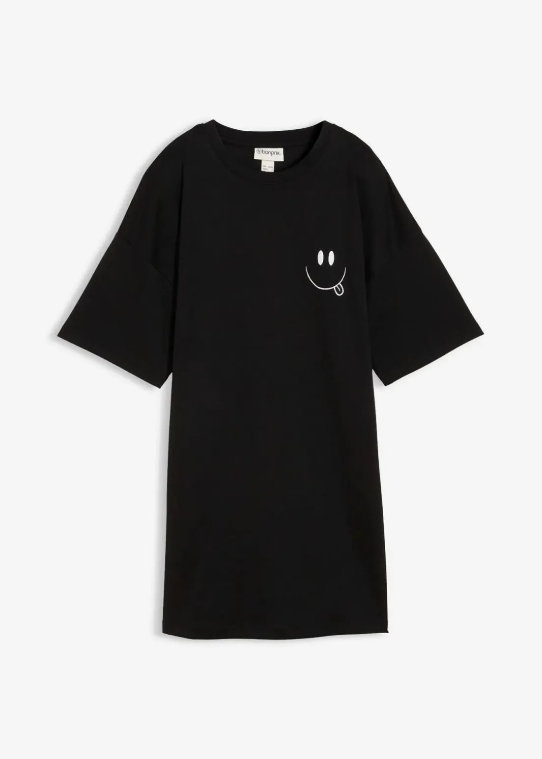 Oversize-Longshirt aus reiner Bio-Baumwolle