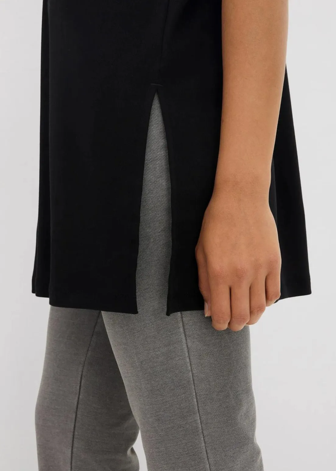 Oversize-Longshirt aus reiner Bio-Baumwolle