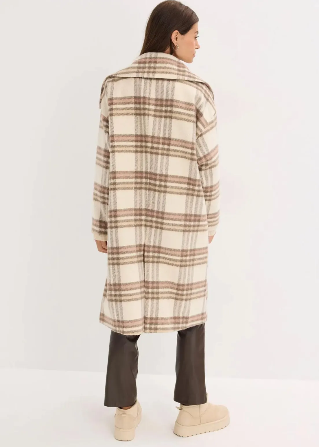 Oversize-Mantel aus weichem Woll-Mix