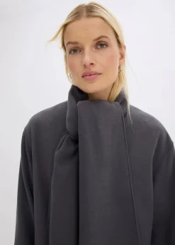 Oversize-Mantel mit zwei dezenten Nahttaschen