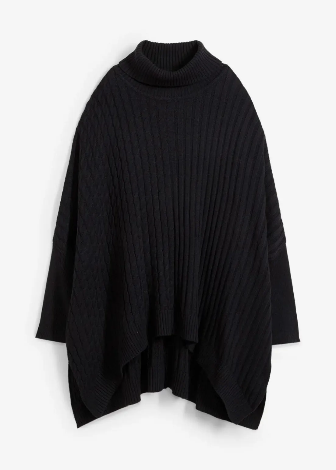 Oversize-Poncho Pullover