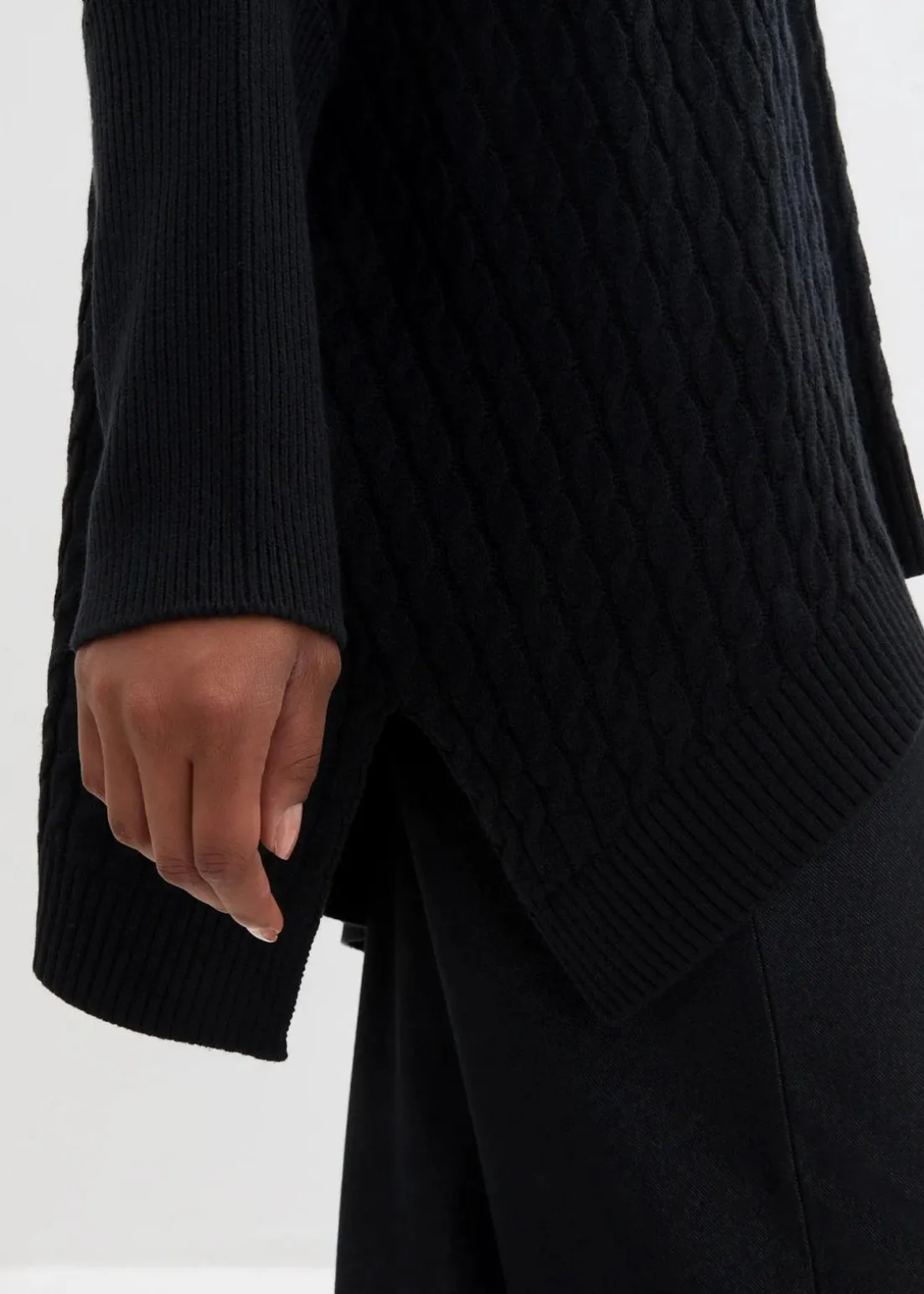 Oversize-Poncho Pullover