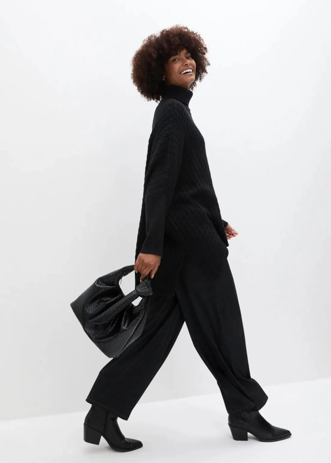 Oversize-Poncho Pullover