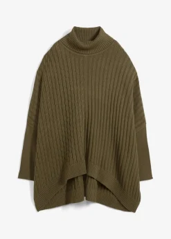 Oversize-Poncho Pullover