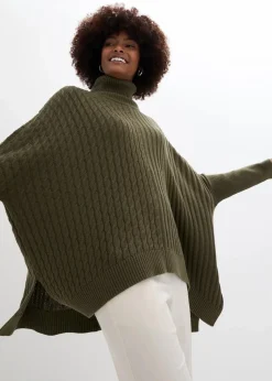 Oversize-Poncho Pullover
