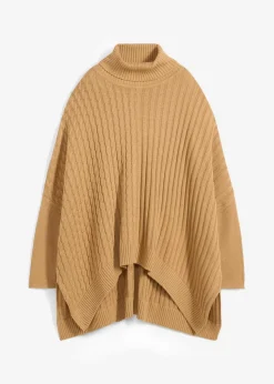 Oversize-Poncho Pullover