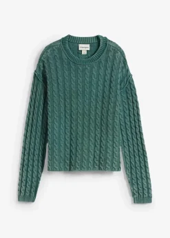 Oversize-Pullover aus reiner Baumwolle