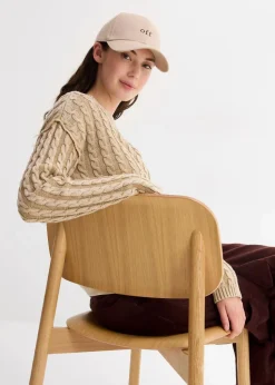 Oversize-Pullover aus reiner Baumwolle