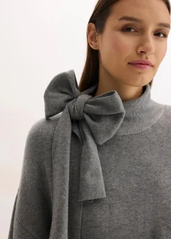 Oversize-Pullover aus softem Viskose-Mix