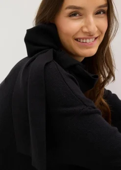 Oversize-Pullover aus softem Viskose-Mix