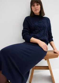 Oversize-Pullover aus softem Viskose-Mix