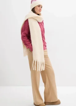 Oversize-Pullover aus softem Viskose-Mix