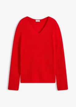 Oversize-Pullover aus Woll-Mix