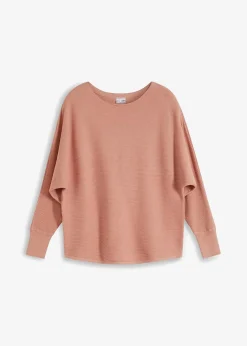 Oversize-Ripp-Pullover