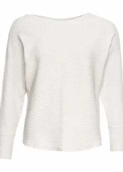 Oversize-Ripp-Pullover