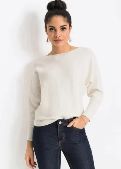 Oversize-Ripp-Pullover