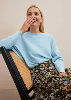 Oversize-Ripp-Pullover